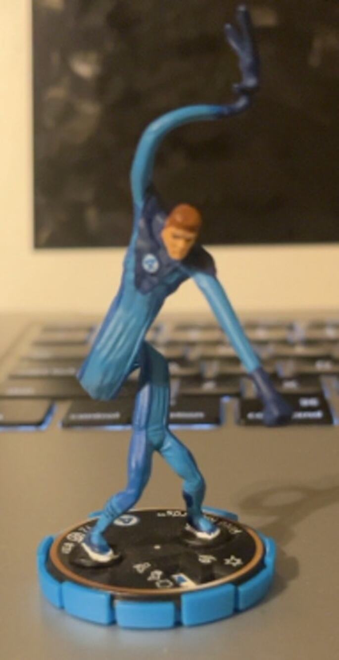 Marvel HeroClix Mr Fantastic Fantastic Forces WizKids Miniature Figure